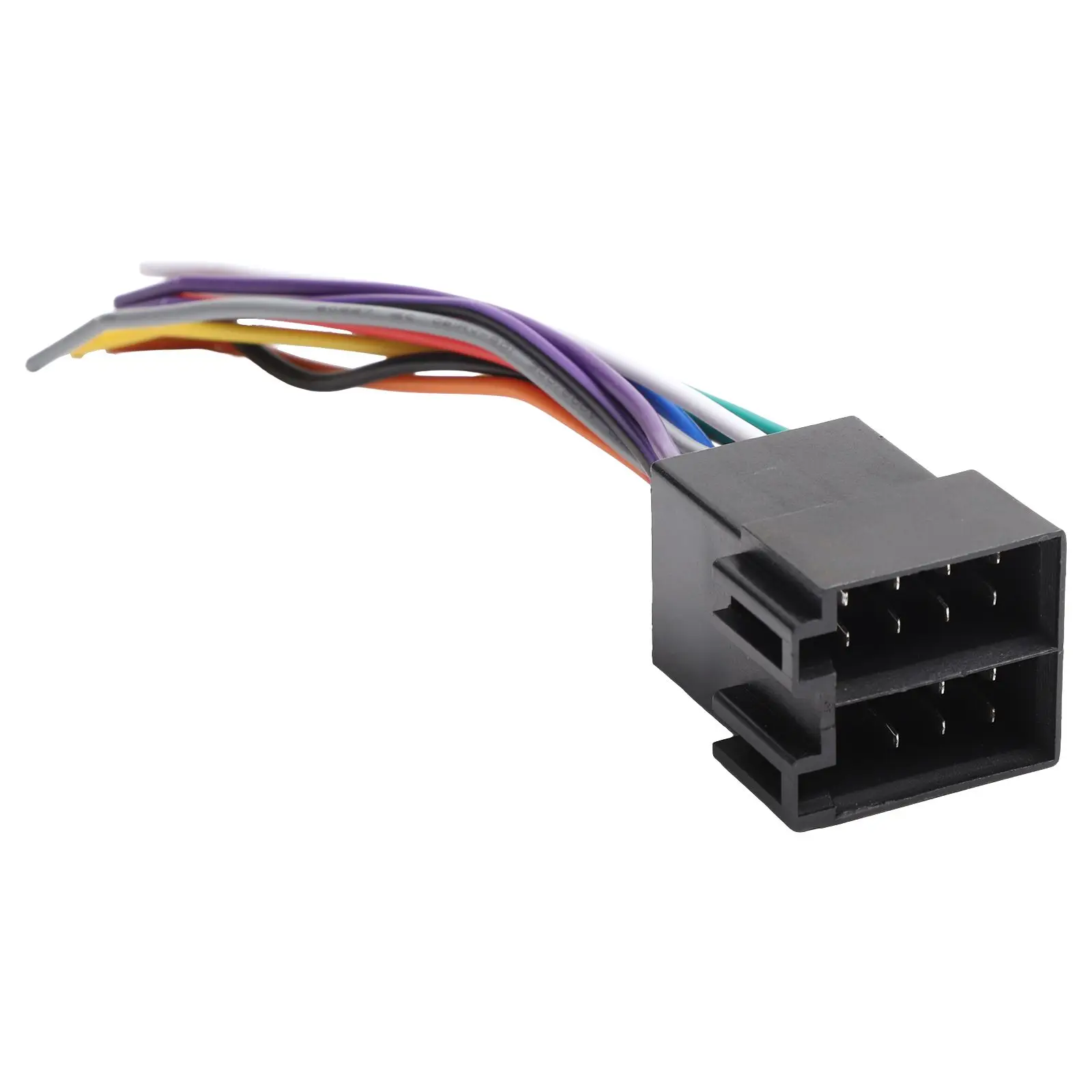 16 Pin Connector Car Radio Adapter Reliable Performance Anti-Corrosion Design 16 Pin Car Audio Installation For Cars