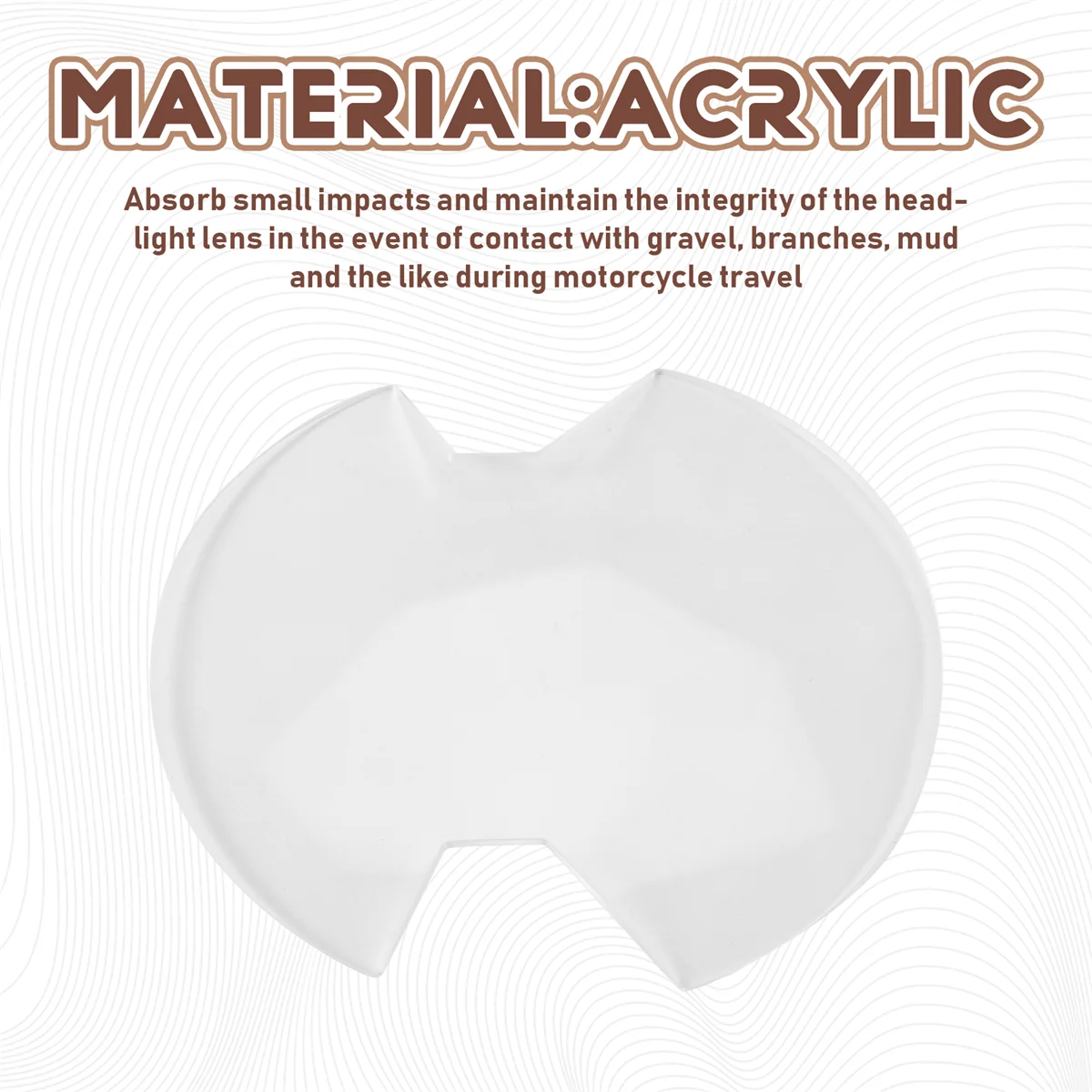 

Motorcycle Headlight Protection Cover Front Headli New Arrivals 021-2022 Transparent