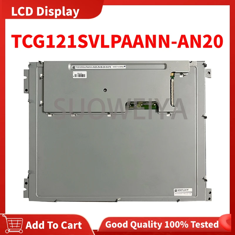 

100% Original Tested TCG121SVLPAANN-AN20 12.1Inch Lcd Screen Display For Brother S500 S700 S1000 S500/C00 S500X1 System Display