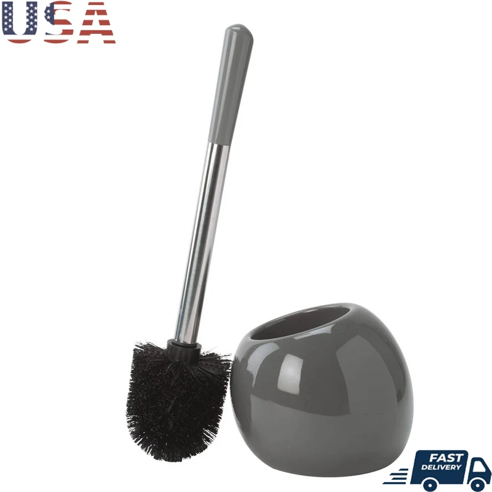 

Прочный керамический держатель для туалетной щетки с круглой щетиной. Прочный вентилируемый дизайн. Эффективная очистка в труднодоступных местах.