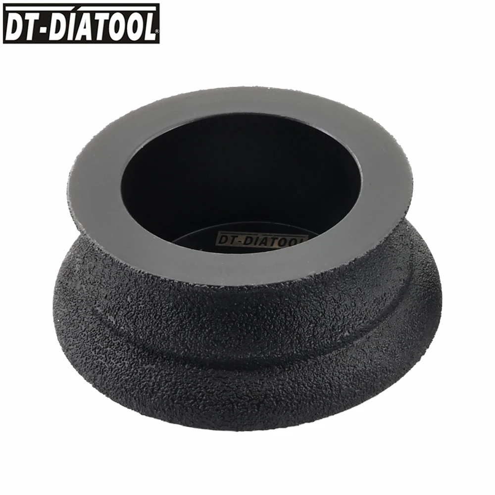 DT-DIATOOL Dia 85mm Diamond Grinding Wheel Marble Granite  Edge Profile Chamfering Ceramic Stone Grinding Disc Sanding Disc