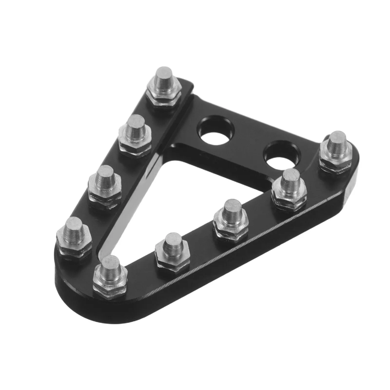 

Aluminum Alloy Motorcycle Brake Pedal Tip Plate Replacement for Rear Foot Brake Lever Stylish Minimalist Design Enhanced