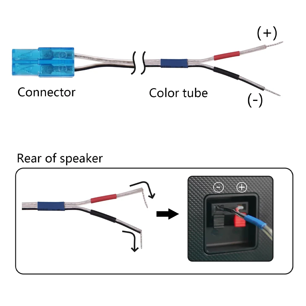 4/5/6/7PCS Kabel ze złączem do Samsung HT-H5500K Sound Line Adapter TV DVD Kino domowe 5.1 Przewód głośnikowy Akcesoria