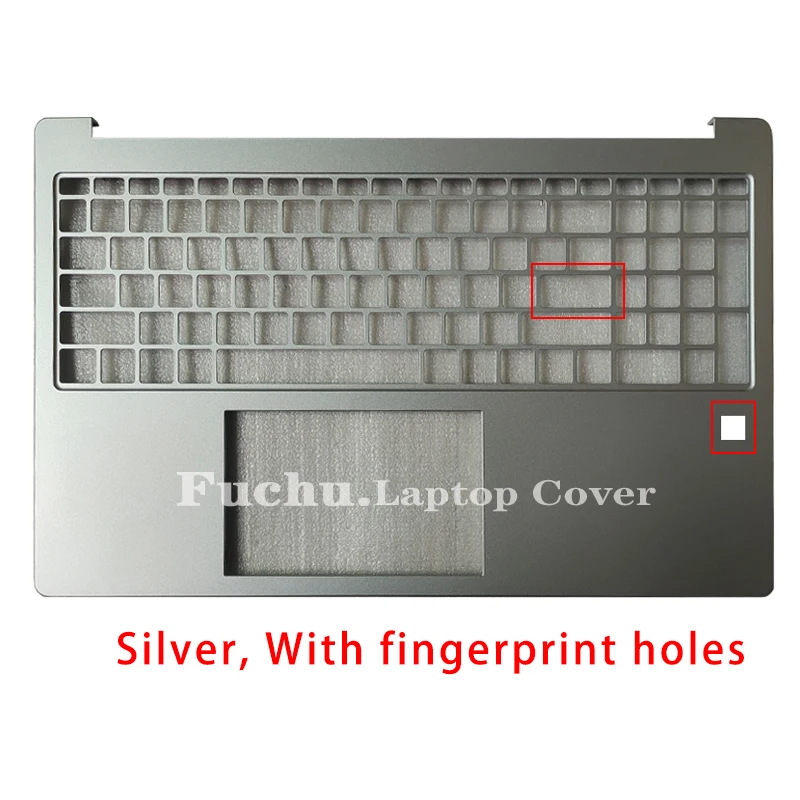 Imagem -04 - Acessórios para Laptop para hp 15-fc 15-fd Tpn-q286 Q287 Tampa Traseira Lcd Palmrest Fundo com Logotipo Novo