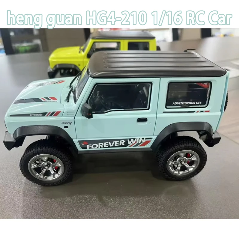 

HG4-210 Jimny 1/16 Scale Remote Control Climbing Car Simulation RC Car Full Scale Off Road Remote Control New Year Gift for Kid