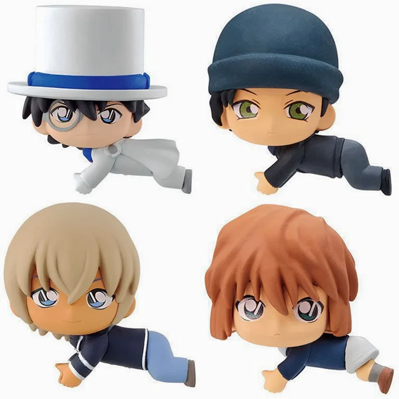 BANDAI Original Detective Conan Data Online Part1 Part2 Conan Edogawa Shinichi Kudo Gashapon Toy Action Figure Model Capsule Toy