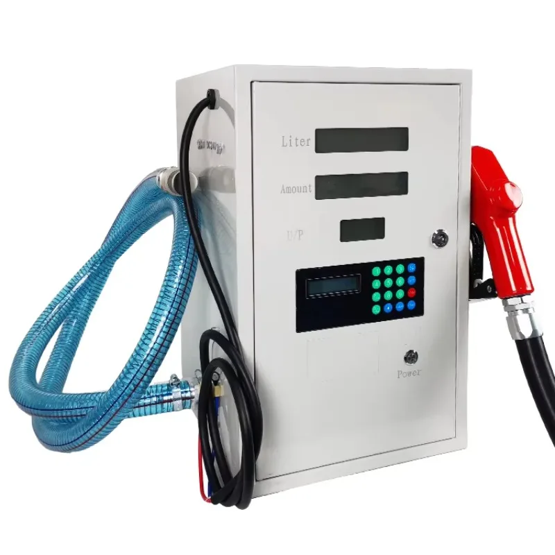 ±0.3% High Accuracy Metering Diesel Dispenser Portable 12V/24V DC 110V/220V AC 40L/Min Flow Rate With Fuel Filter Oil Gun & Hose