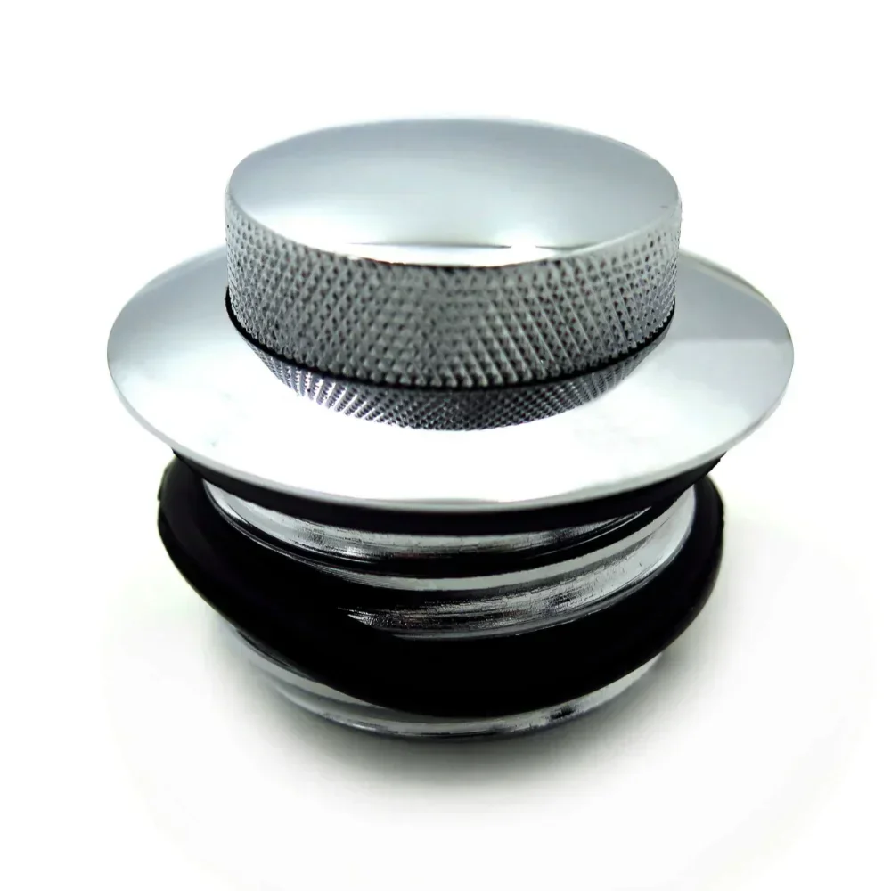 Fuel Tank Cap RESERVE THREAD For 1982-2010 Harley Davidson Motorcycle Parts Chrome Pop Up Gas Cap