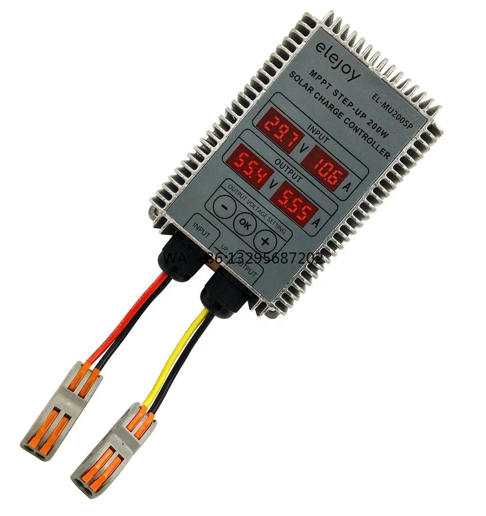 

200W ELEJOY EL-MU200SP MANUFACTURER MPPT SOLAR CHARGE CONTROLLER 99% LED DISPLAY STEP-UP SOLAR CONTROLLER MPPT