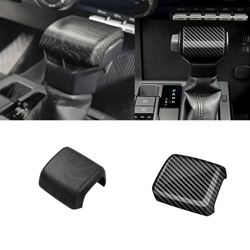 

Для Toyota 4Runner 2025 2026 ABS углеродное волокно автоматическая головка переключения передач Kona крышка отделка декоративная наклейка аксессуары для интерьера