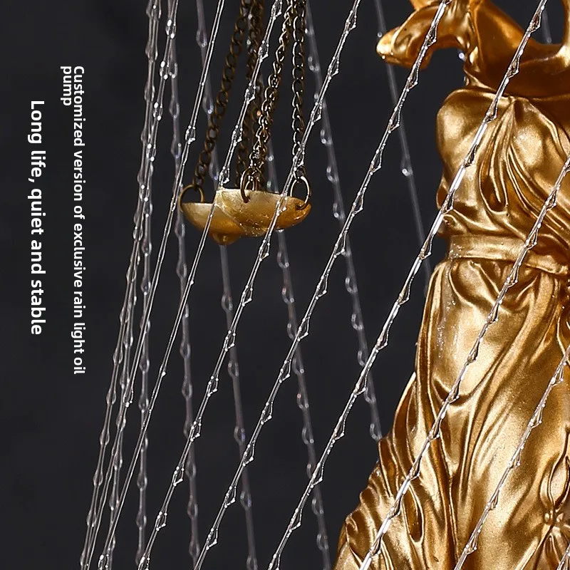 مصباح آلهة المطر السقوط المستوحى من الأساطير اليونانية الرومانسية IP65 مصباح LED مصمم أضواء خارجية ذكية #5