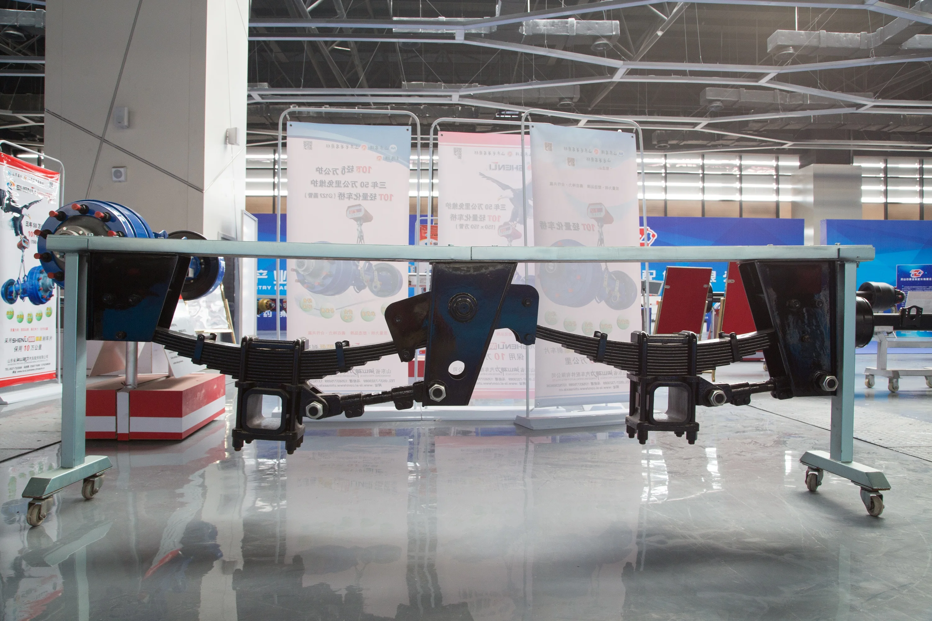 for Germany Mechanical Suspension with Leaf Spring for Trailer Truck Parts