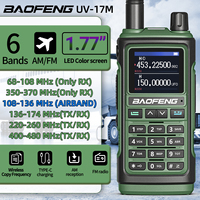 BaoFeng UV-17M Long Range Walkie Talkie Wireless Copy Frequency Type-C UV-17 Pro Upgraded Ham Radio For Travel Camping Hiking