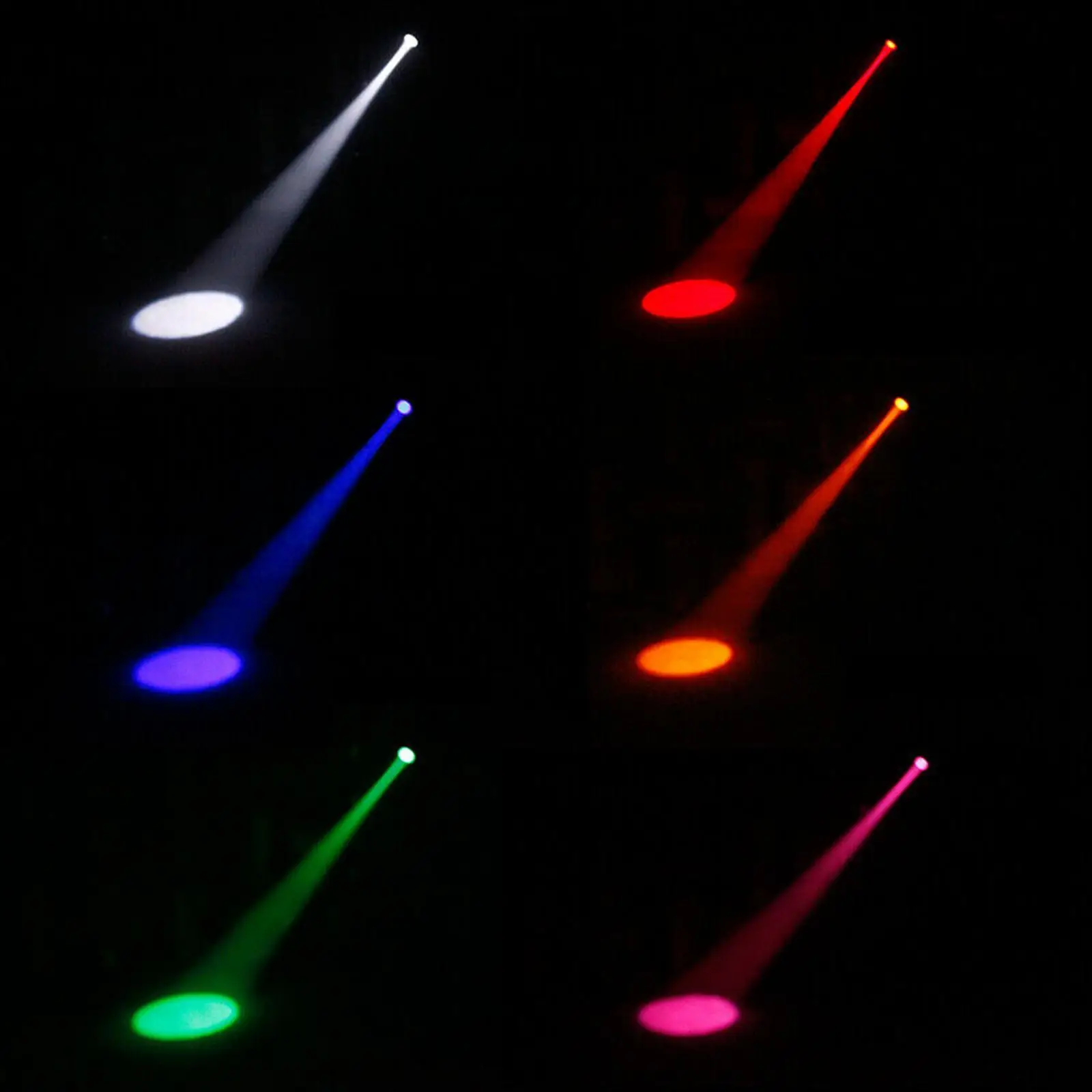 

Plastic Mini Stage Light Beam Manual Pan and Tilt Party Light for Bar KTV Club Home Wedding Disco