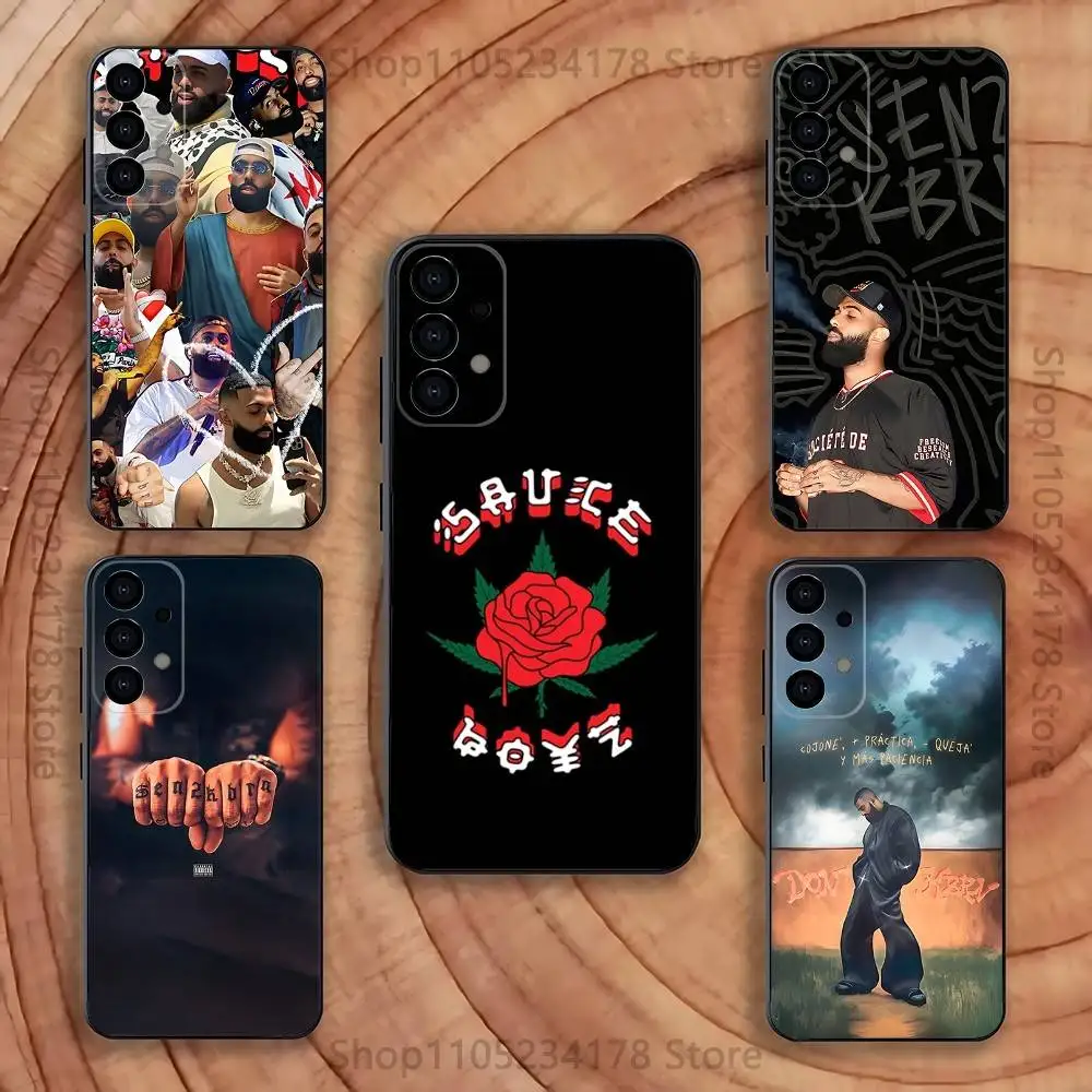 

Eladio Carrion singer Phone Case For Samsung S25,S24,S21,S22,S23,S30,Ultra,S20,Plus,Fe,Lite,5G Black Cover