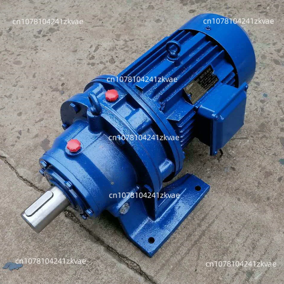 Planetary BWD XWD cycloid pin gear reducer 3 phase vertical mount motor gearbox 2.2kw