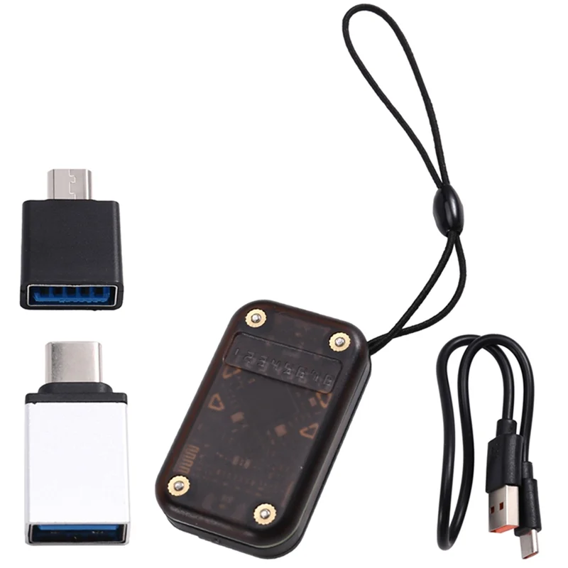 【RECOMENDAR】Emulator czytnika chipów RFID Chameleon V2.0, duplikator NFC + 2x brelok UID/CUID, dekodowanie kart 125Khz 13.56Mhz