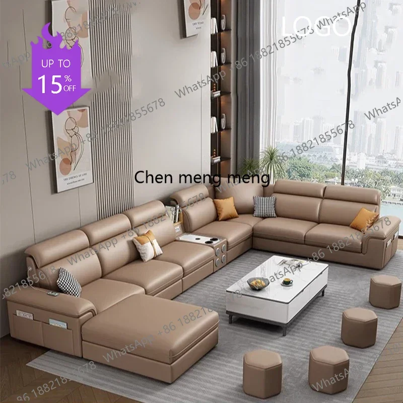 

Q181 Minimalist Leather Frame Sofa Gaming Background Modular Sleeper Sofa Modern Recliner Lounge Lazy Women Divano Lounge Furnit
