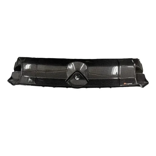 

Carbon Fiber Radiator Cover Car Engine Cabin Water Tank Cover 3K Twill Carbon Trim Cover For Audi A5 S5 B9