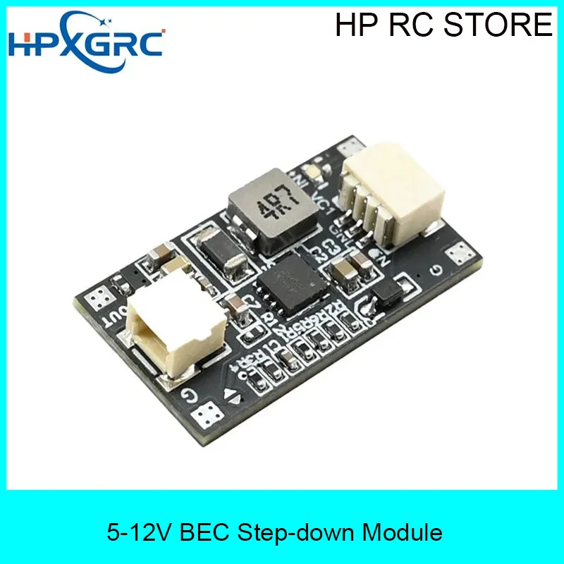 HPXGRC BEC Step Down Module 5V 12V Wide Voltage For FPV Drone With Solder Pad Terminal Block Parts