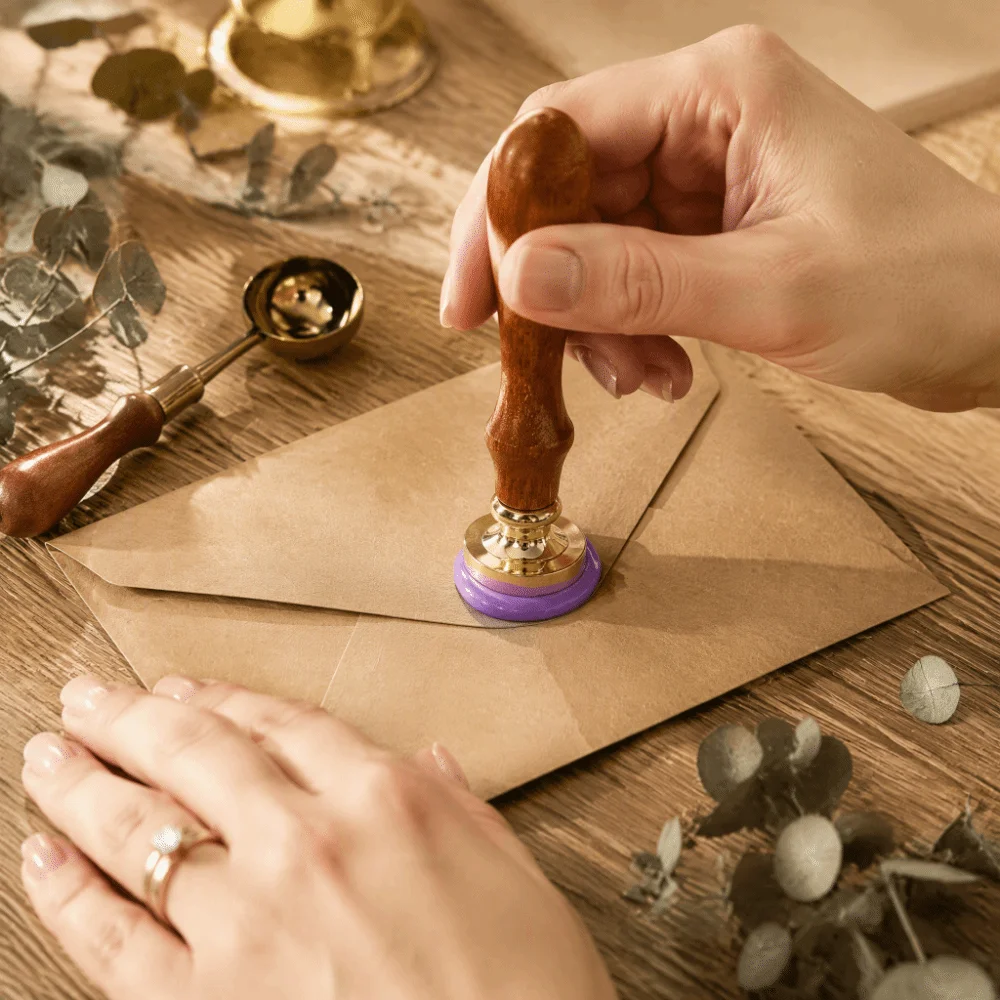 20個入り/セット 亜鉛合金製 ウェックスシールスタンプセッ - Wax Seal Stamp Set のレビューと価格