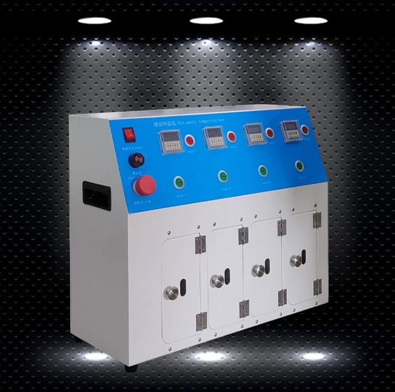 equipment solder paste warming machine 4-station high-warehouse stirring and softening red glue automatic intelligent thawing
