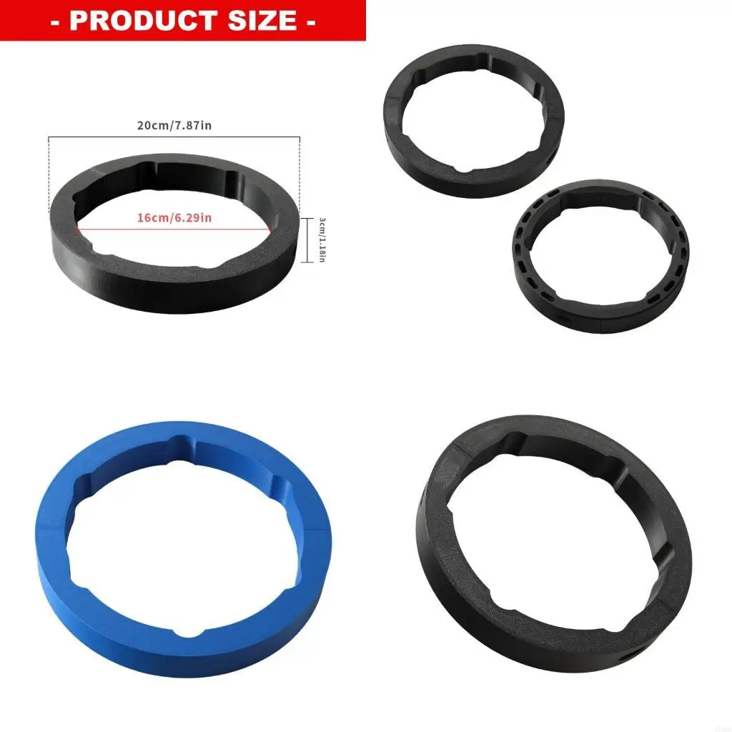Enhanced Stability Rear Wheel Guard Stabilizer for Off Roading Bikes Reducing Risk of Derailment with Lightweight Design New