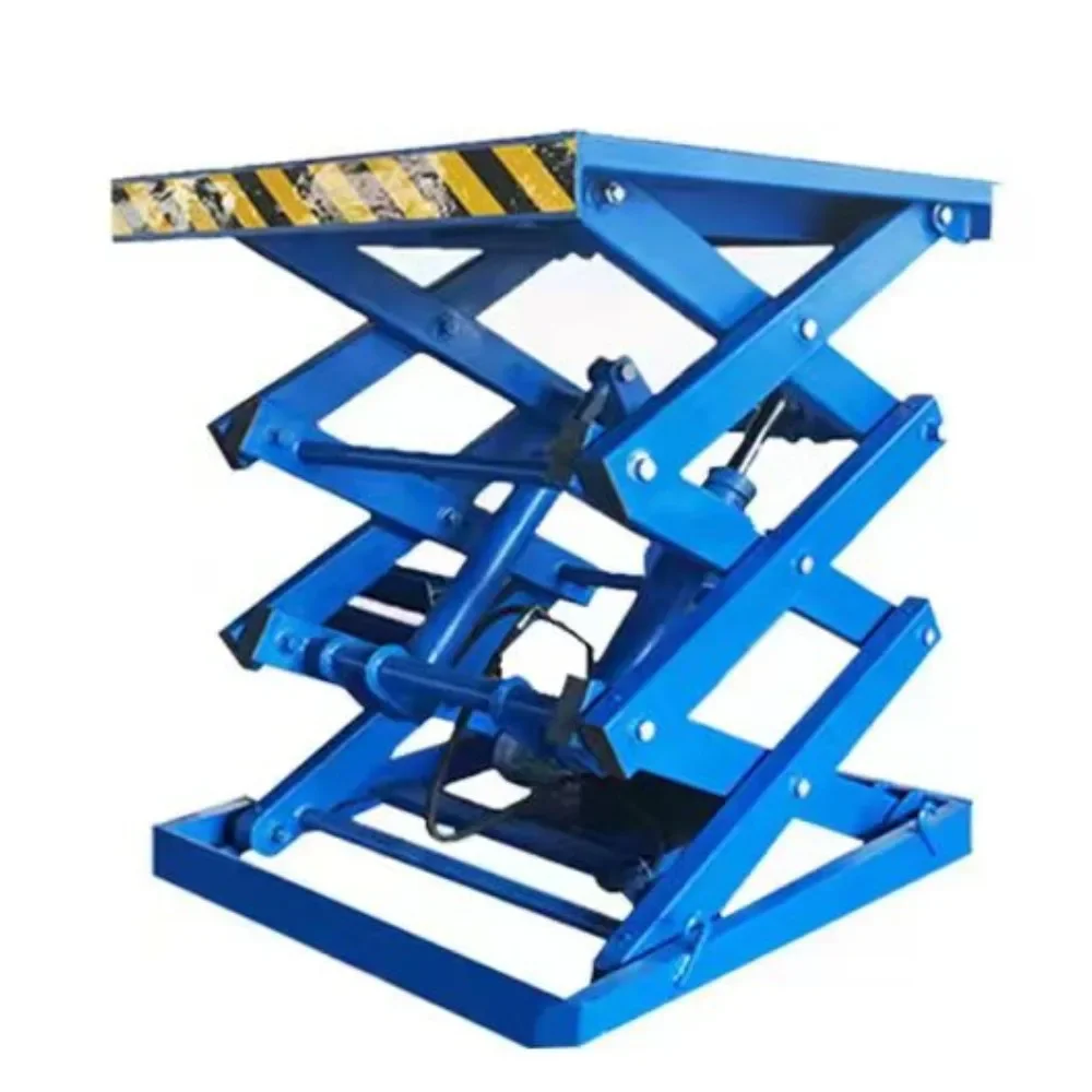 

Scissor type electric hydraulic lifting platform vehicle mounted lift