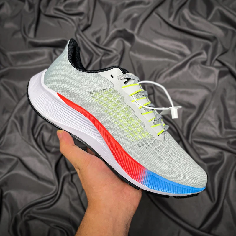 2023 Men's Casual Shoes Sneakers New Comfortable Mesh Running Couple Elastic Breathable Tennis Ladies Fashion Male Shoes 36-45