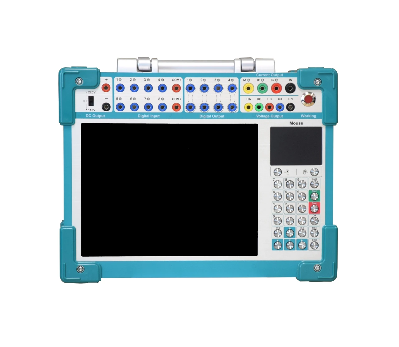 Portable Three-phase Relay Protection Instrument with 90A Three-phase Parallel Output 0-1000Hz Frequency Range for AC/DC Testing