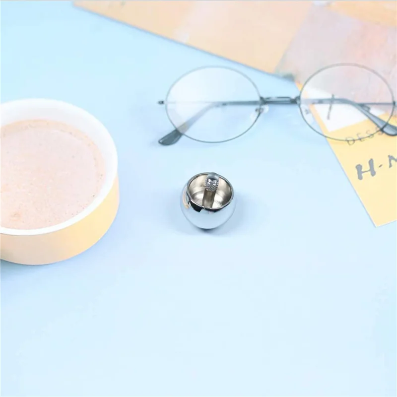 4X Tippe Top Metal Flip Over Top Stainless Steel Spinning Top هدية مذهلة، فضي