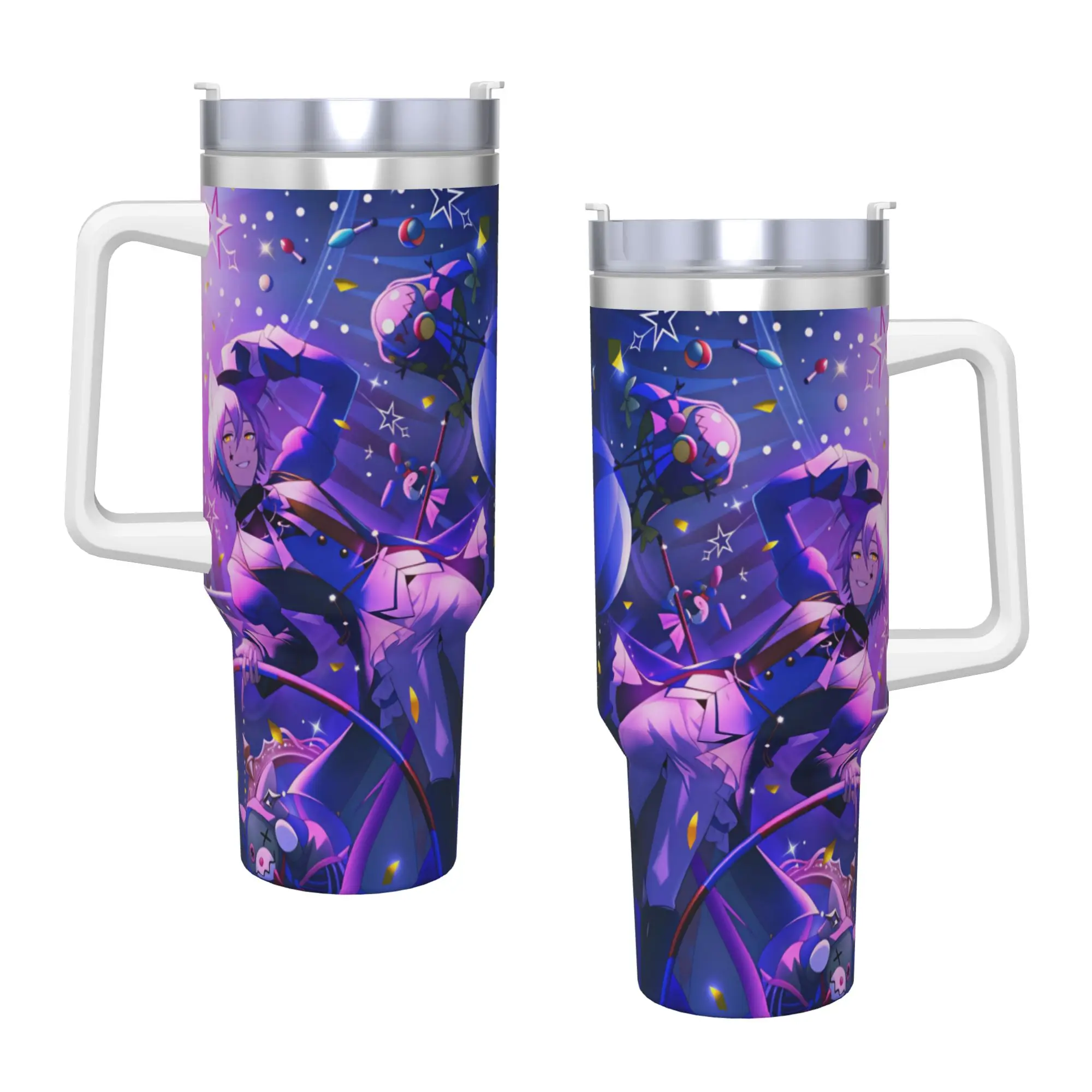 Project Sekai Rui Kamishiro Anime Game Tumbler  Cold and Hot Water Bottle Portable Stainless Steel Thermal Mug Camping Mugs Cup