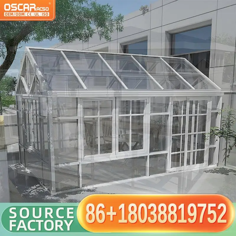 40Ft Modern Modified Container House with Large Glass Window and Good Ventilation for Comfortable Living in Backyard or Remote A