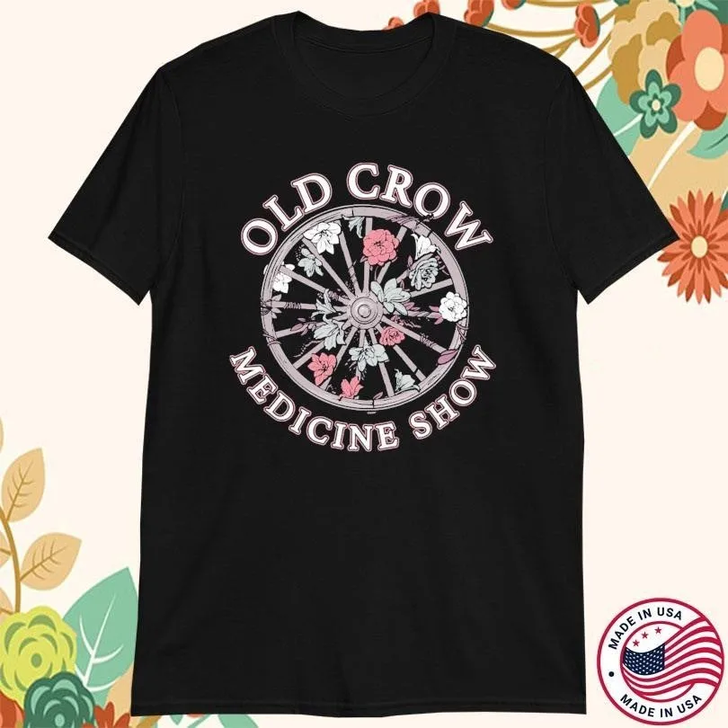 New Old Crow Medicine Show Band For Fans Cotton Black T Shirt EN774
