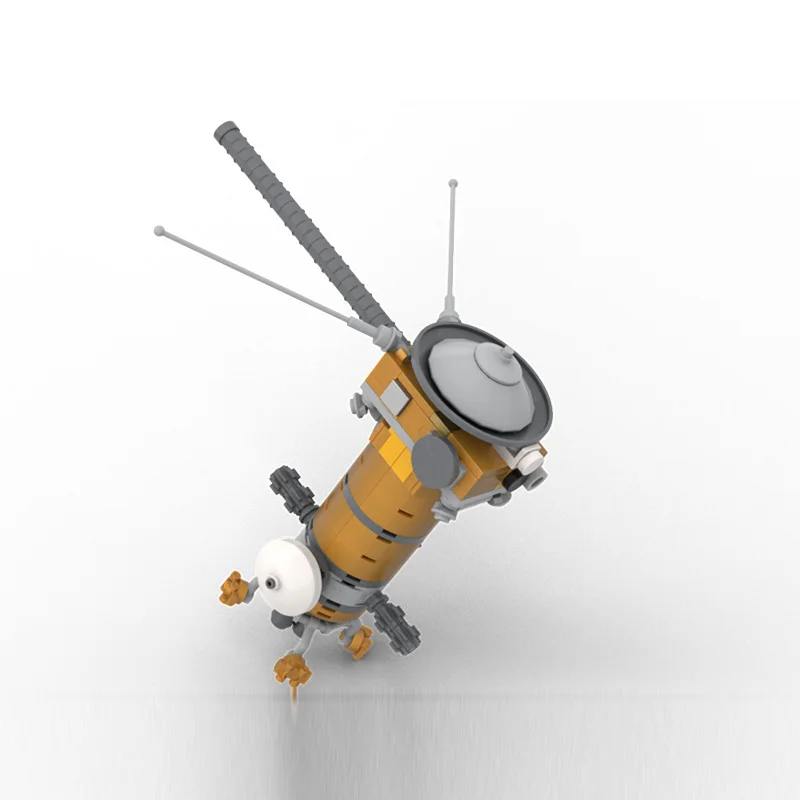 Space Orbiter And Probe Model MOC Building Bricks War Equipment Modular Technology Gifts Holiday Assemble Children Toys Suit
