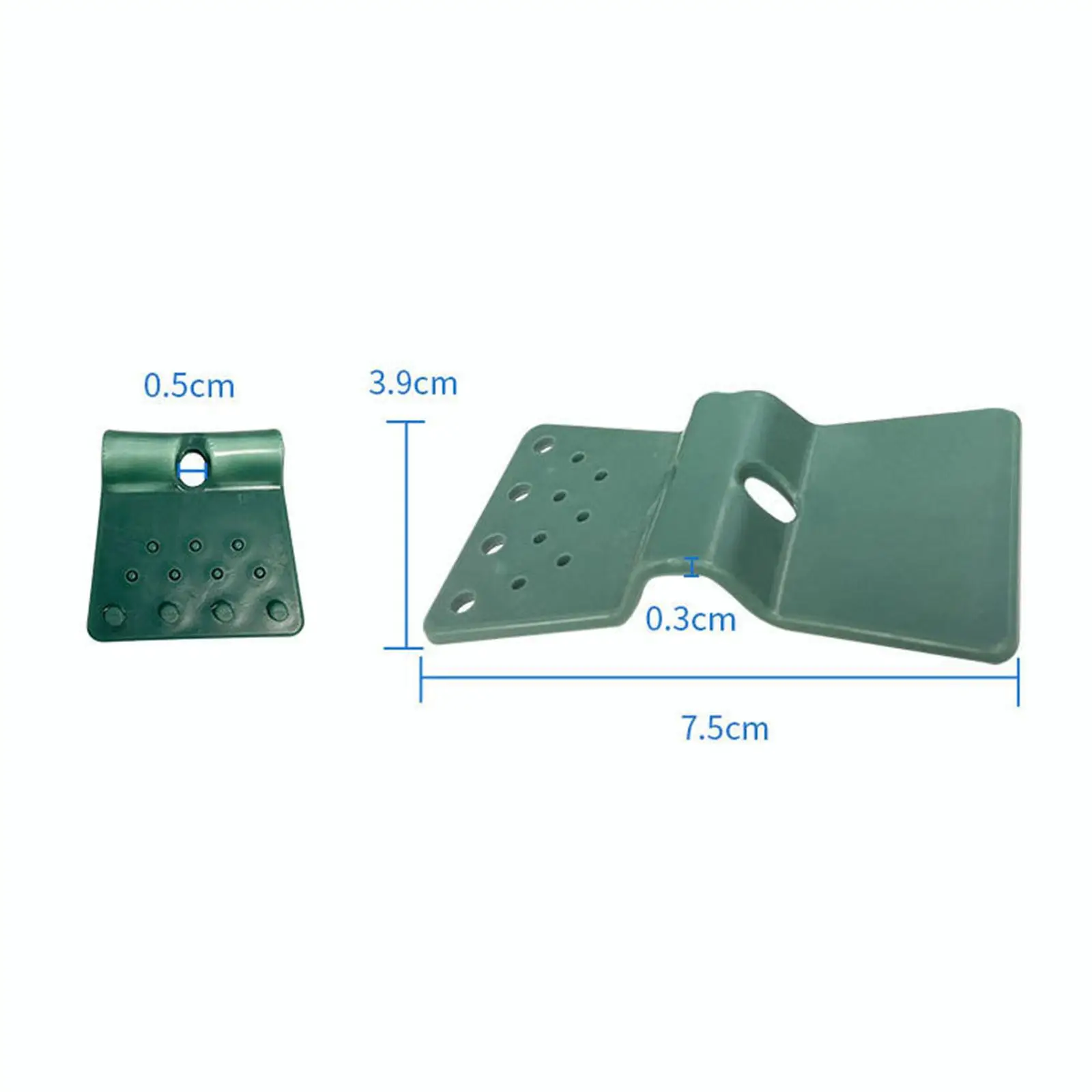 

50 Pieces Shade Cloth Clips Attachment Professional Premium Easy to Install Sun Screen Net Clips Reusable for Outdoor Greenhouse