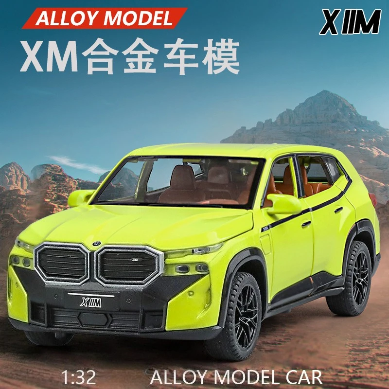 1:32 XM Alloy Car Model Ornament 's Toy Gift Diecast Alloy Car Model Collectible
