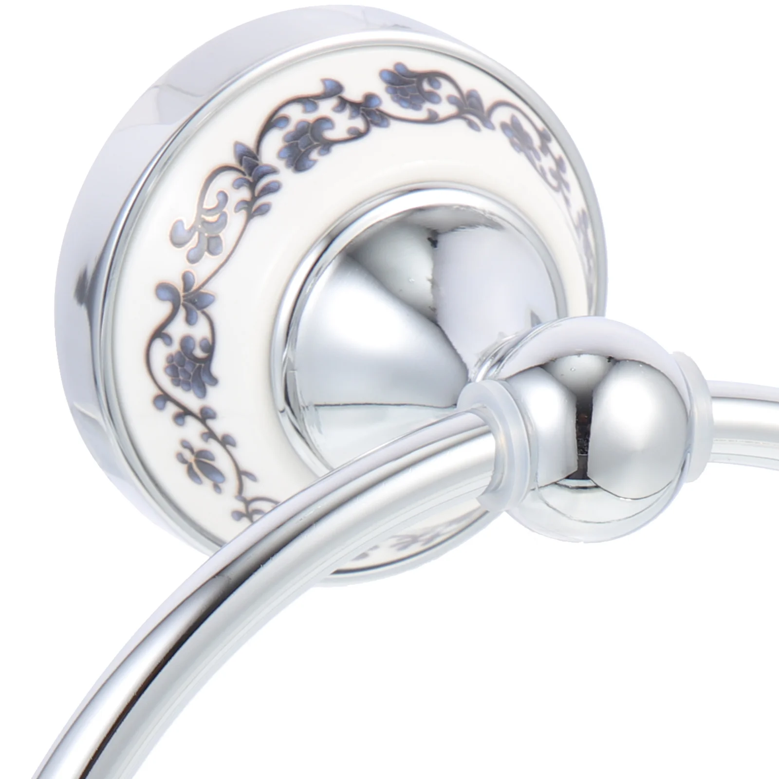 

Wall-Mounted Towel Ring Stainless Steel Strong Load-Bearing Towel Holder for Bathroom Kitchen Home Supplies Accessory