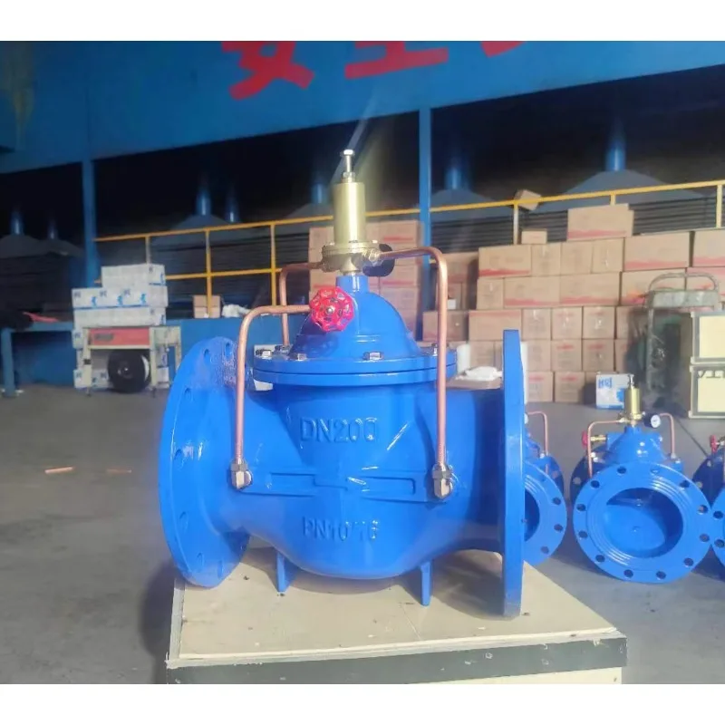 Customized DN65 pressure reducing valve, 500X flow control for general application of water pipe hydraulic safety structure