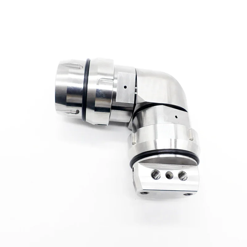 

Waterjet Part ASSY, WITH SIDE PORT & END PORT, SWIVEL, DUAL AXIS 309882-2 for Omax Intensifer Pump