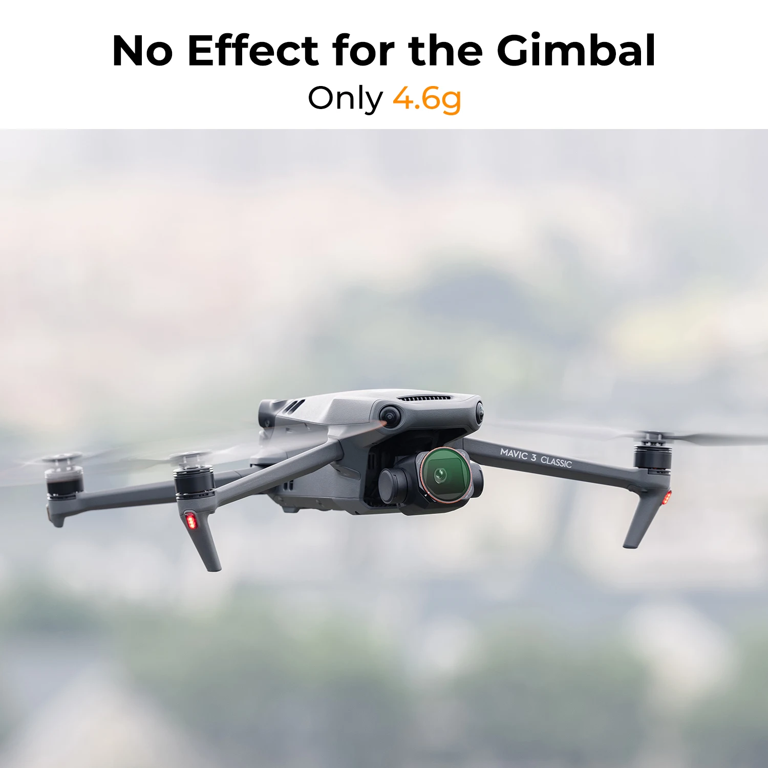 K & F Konsep CPL Filter Lensa untuk DJI Mavic 3 Klasik dengan 28 Lapisan Nano-coating Anti-refleksi Film Hijau Tahan Air