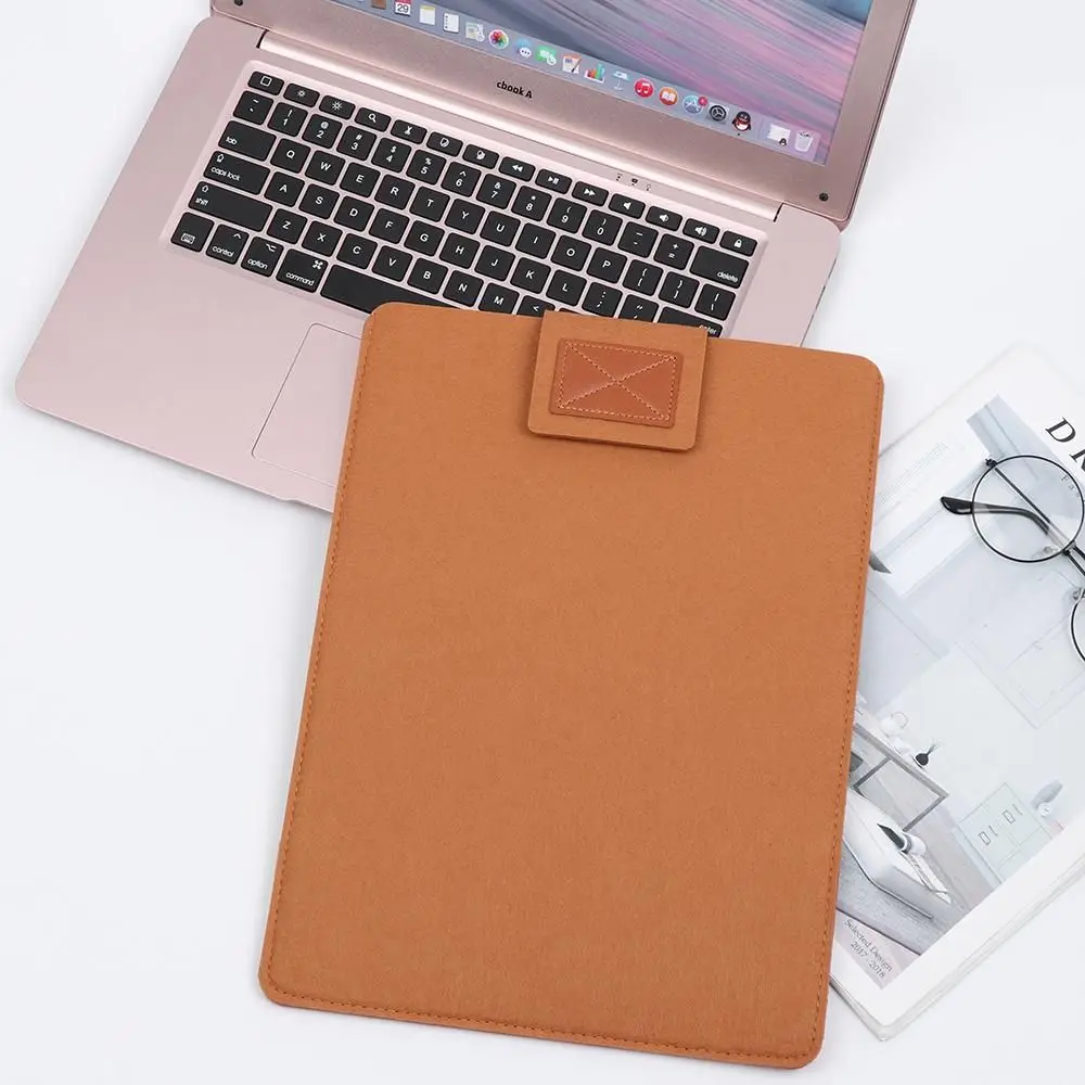 Ultra Thin Portable Fashion Wool Felt Ultrabook Cover Sleeve Laptop Case For Xiaomi HP Dell Lenovo