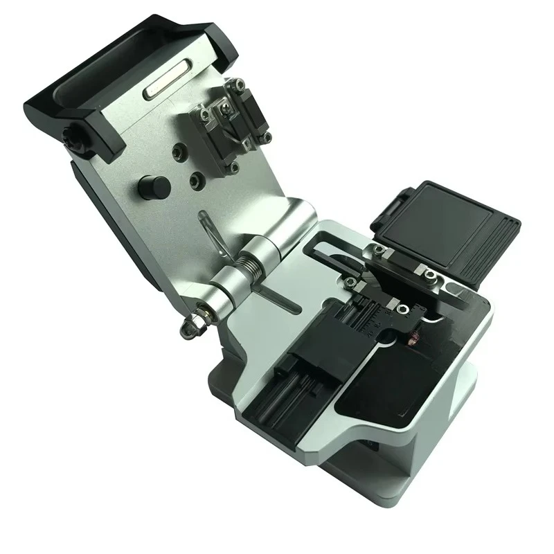 Fiber cutting tool with strap collect box Chinese Metase MTS-M1 optical fiber high precision cleaver