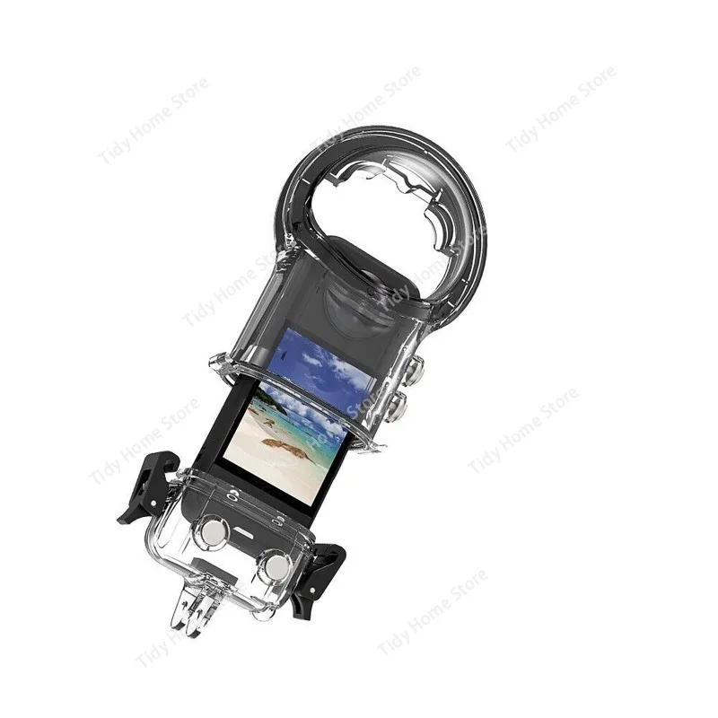 Suitable FOR Insta360 X3 panoramic camera waterproof case, waterproof housing, panoramic camera sealed for diving