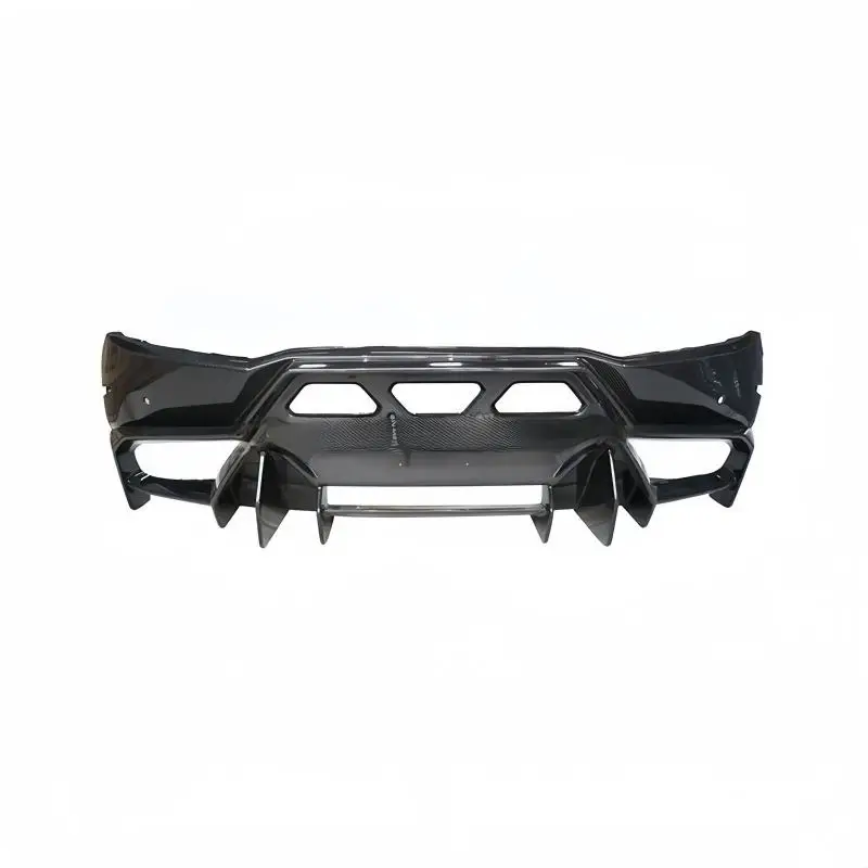 JT Ortuner Vors Style Fiberglass New Bumper Huracan LP580 LP610 High Quality Exhaust Diffuser Screw-On Retrofit Upgrade 6-Month