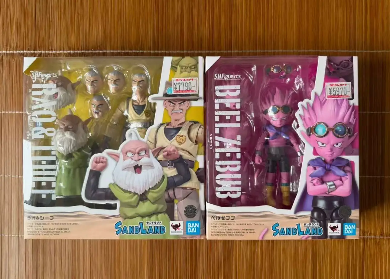 

Bandai Sand Land фигурка аниме SHF Beelzebub Rao ladrón figura de Leit coleccionable modelo juguetes de alta capacidad para