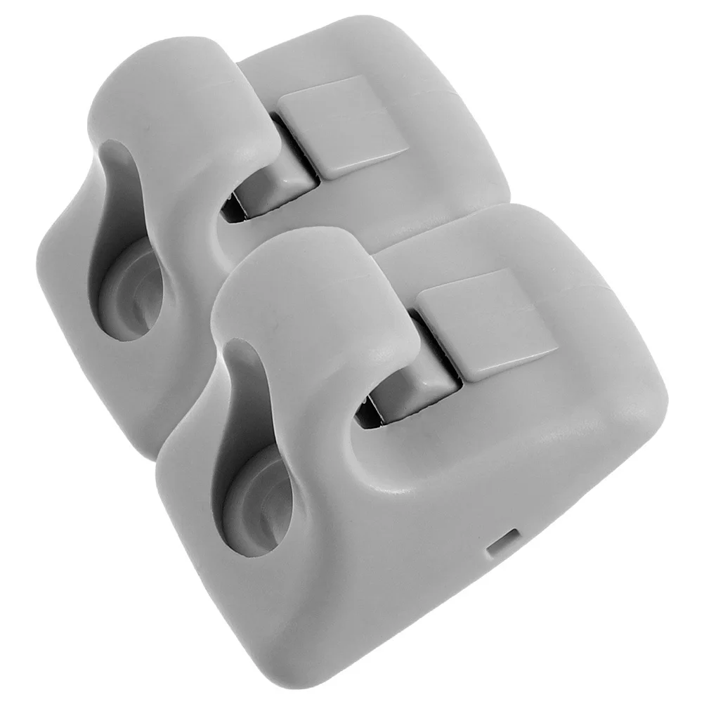 

2Pcs Sun Visor Fixing Clip Reliable Support Holder for Car Visor Repair Replacement Automotive Accessories Sun Shield Clip