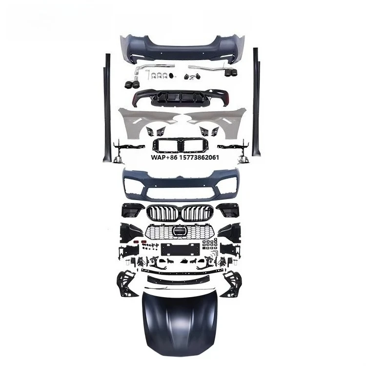 

Комплект обвеса F10 для обновления до стиля G30 LCI M5: передний и задний бамперы, капот для BMW 5 серии F10 2010-2016