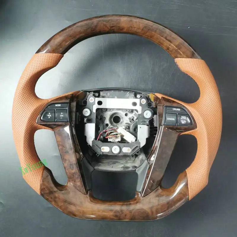 

For 8 Generation Honda Accord Customized 100% Real Carbon fiber/Wood Car Steering Wheel