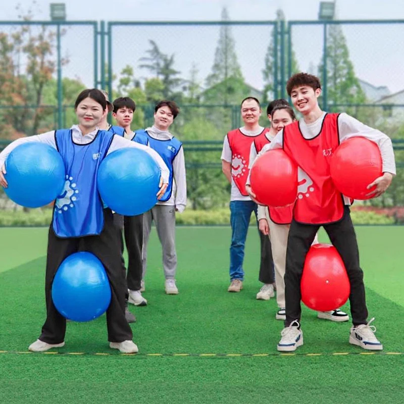 Gioco multiplo Giocattoli per adulti Clip Ball Relè di gocciolamento Puntelli per la costruzione di squadre Giochi di società sociali all'aperto Attività Attrezzature sportive